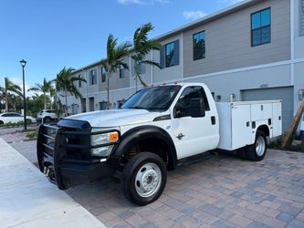 2015 Ford f-450 utility bed