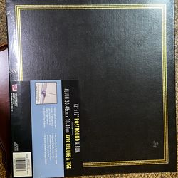Photo albums and page protectors-unopened