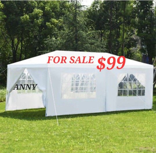 10x 20 wedding party tent outdoor canopy tent Carpa  white FOR SALE