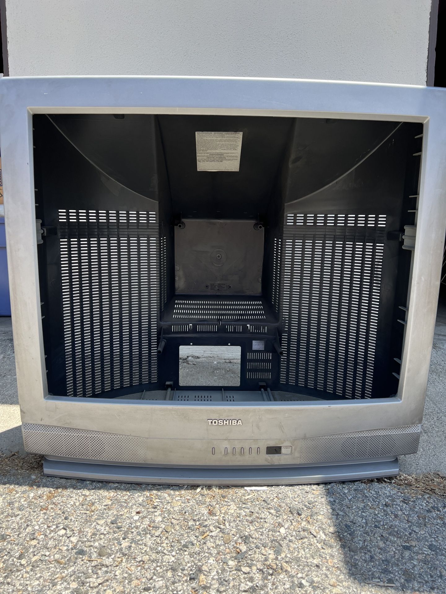 vintage Gutted 32in Television