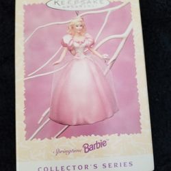 1996 Hallmark Springtime Barbie Ornament