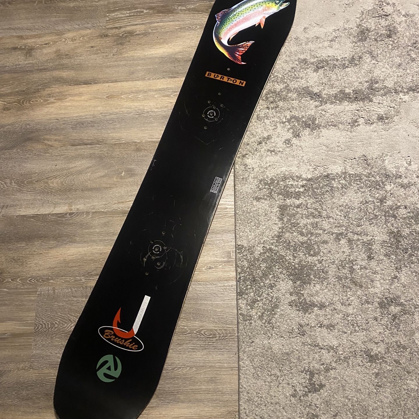 BURTON JEFF BRUSHIE ※ MINTON* Burton Jeff Brushie DJ Graffiti Snowboard | eBay