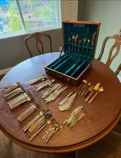 Mid-Century Vintage Bangkok Export Flatware Set