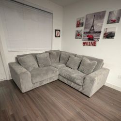 Gray Sectional 