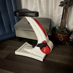 Sit and Cycle exercise machine