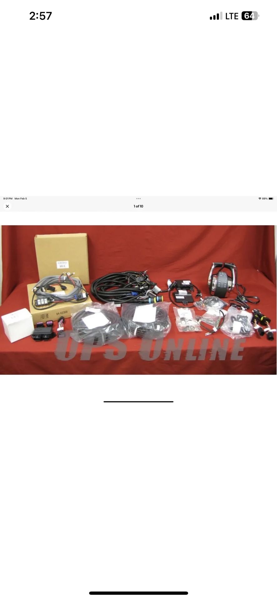 Mercury Verado Dual Console Binnacle Kit w/ DTS Rigging Kit - 8M0079499