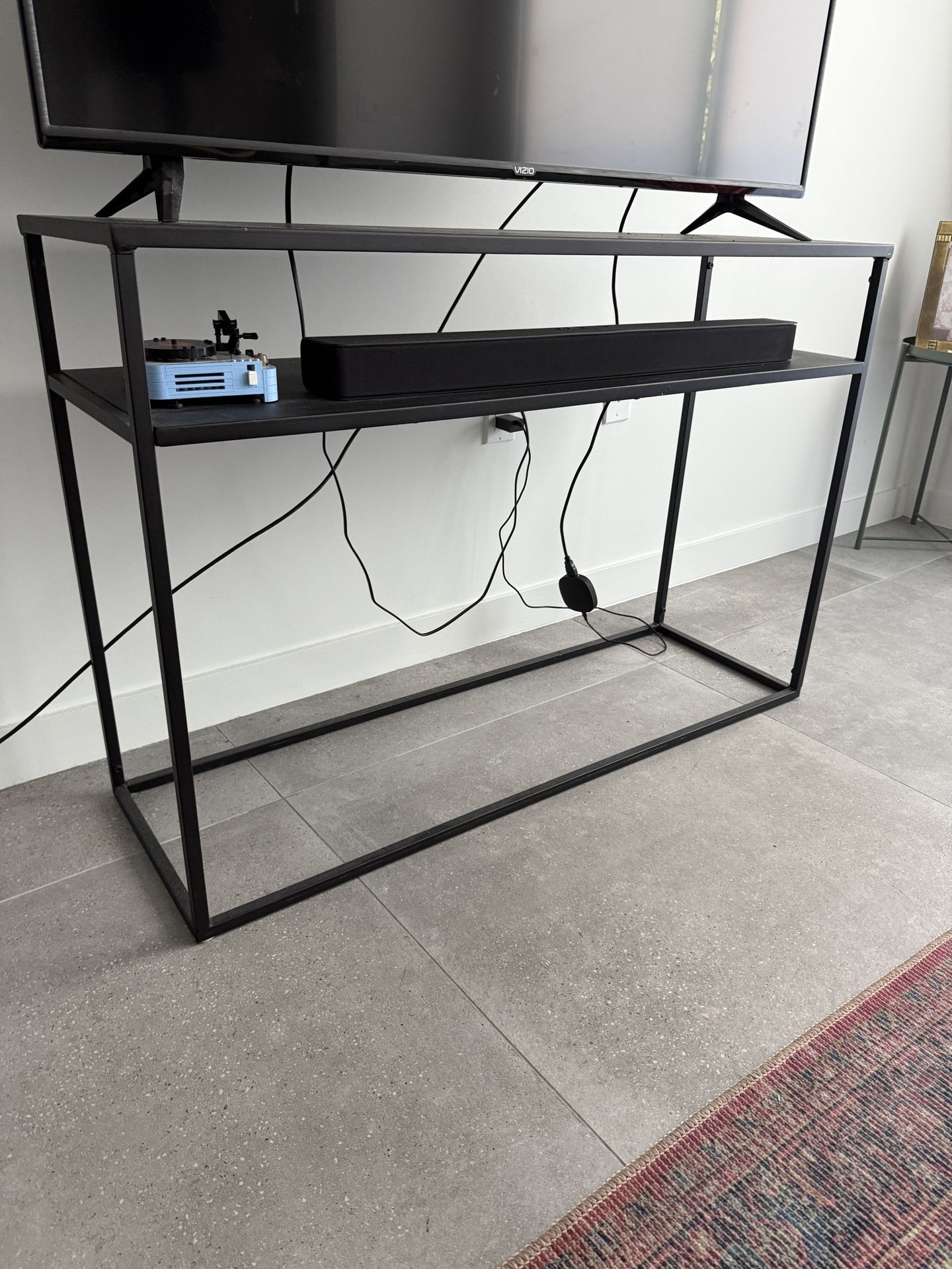 Black Console Table Entry Table Tv Stand