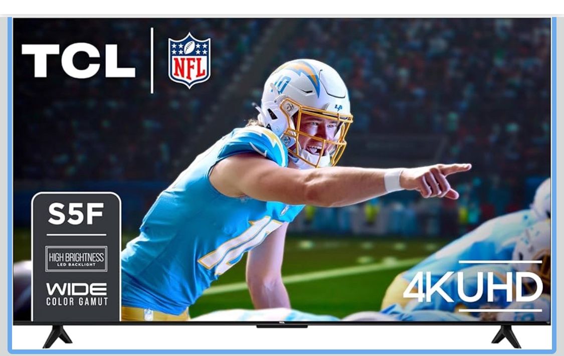 TCL 65” UHD 4K LED Smart TV