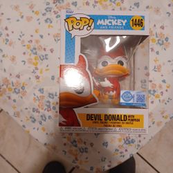 Funko Devil Donald With Pumpkin
