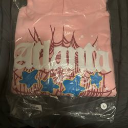 Pink Sp5der Hoodie Brand New Size M 