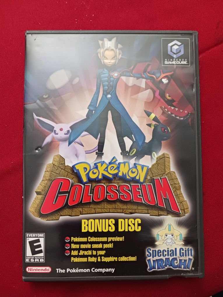 pokemon colosseum bonus disc for sale