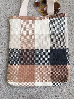 Cute handbag with monkey charm