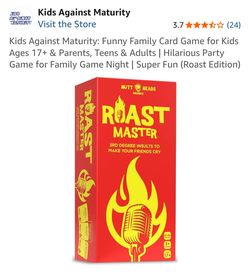 Nutt Heads Roast Master Card Game