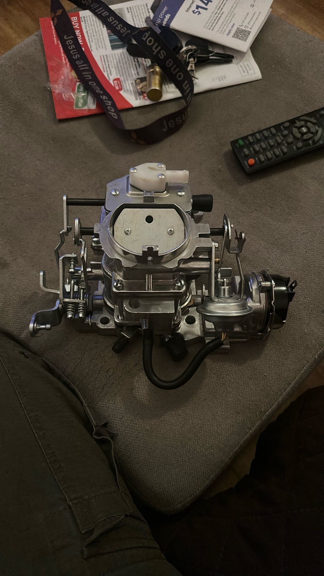 Jeep Carb With 268 Cubic Inch Engine Or Chrysler Small Block