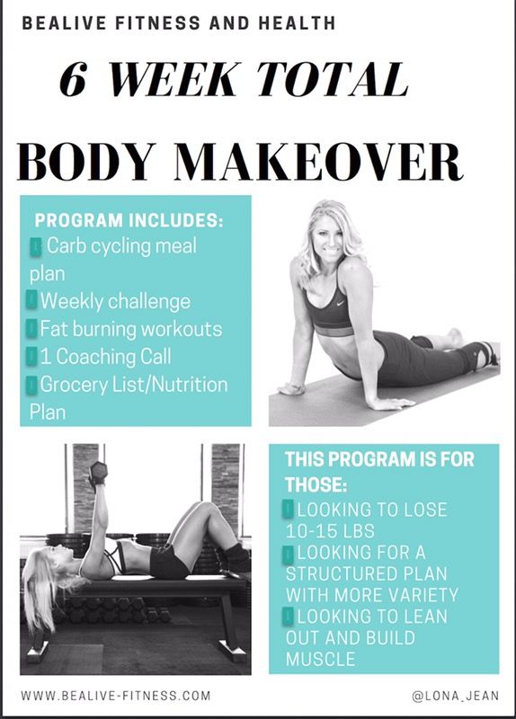 6 Week Total Body Makeover!