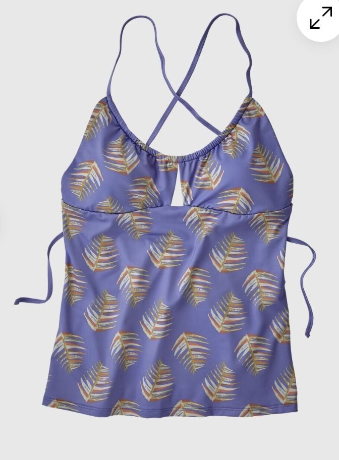 Patagonia Women's Glassy Dawn Tankini Top ~ med $89 Retail
