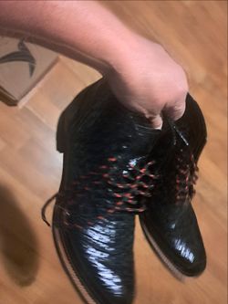 Used Excellent Condition Men's Anaconda Plain 7 1/2 Stacy Adam's $50 Firm (As Seen On Pics) Pick-Up On The Southside Of Town by 35-S and S.W Military 