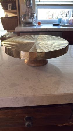 Gold Cake Stand/pedestal