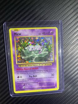 Pokémon Cards Mew XY Evolutions