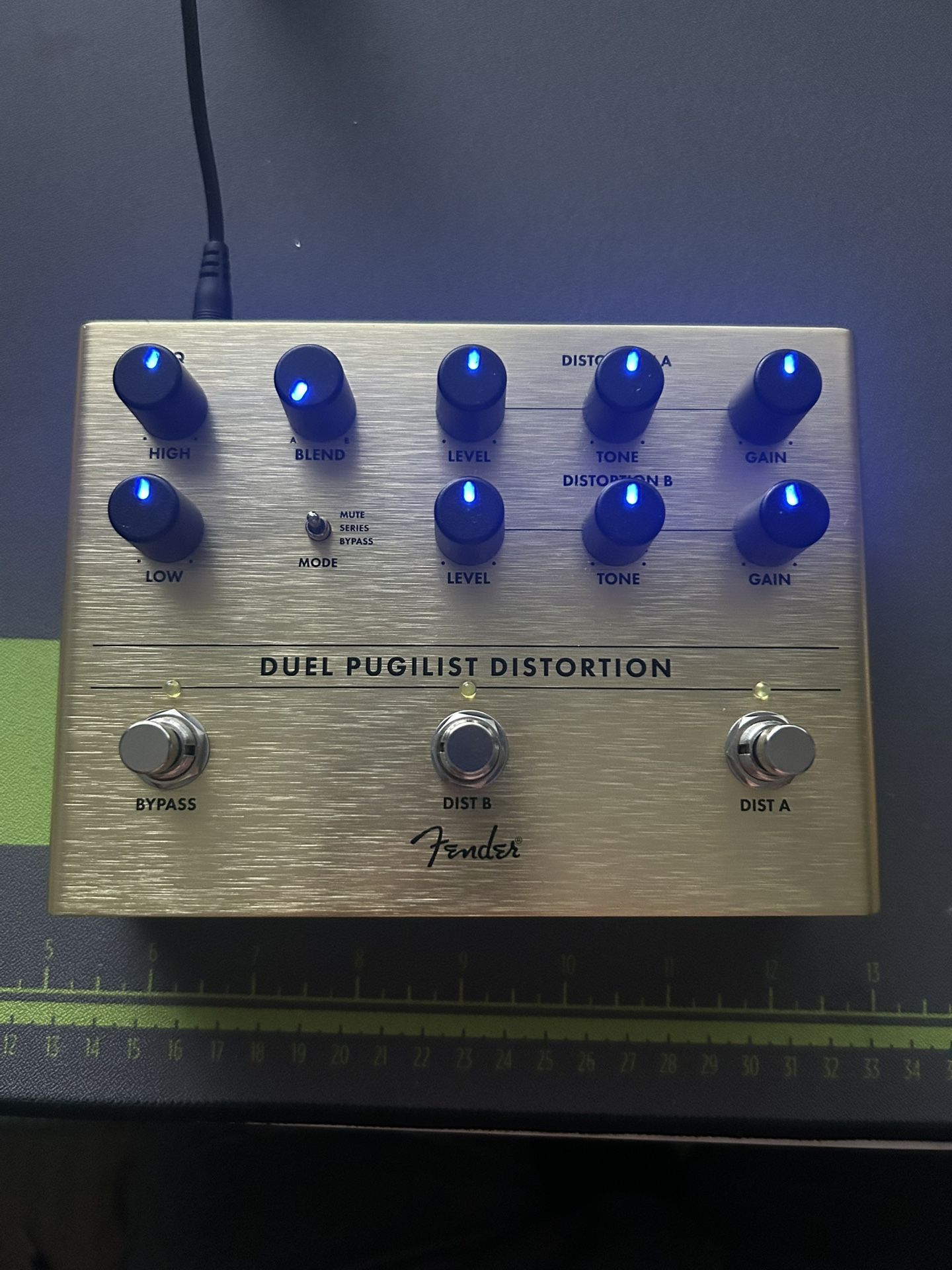 Fender Duel Pugilist Distortion Pedal