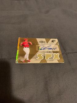 RARE! Baseball signed card