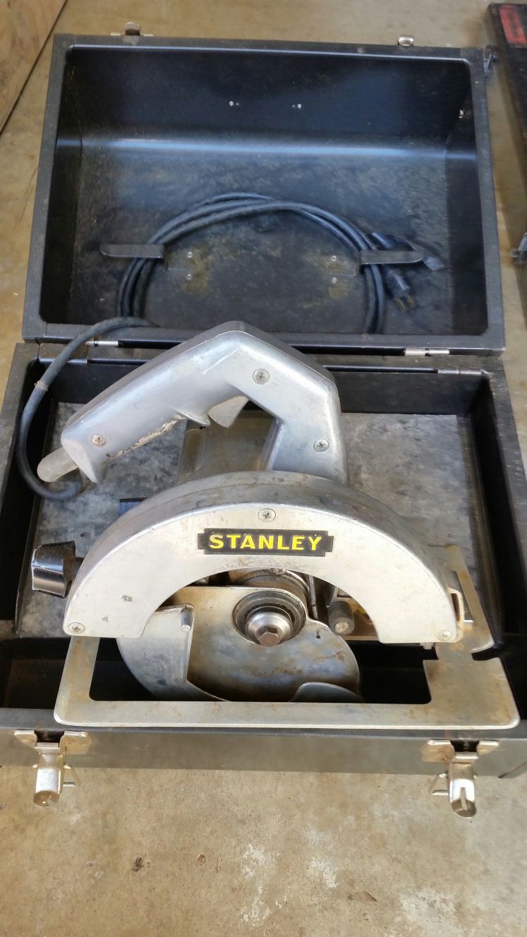 Vintage Stanley circular saw