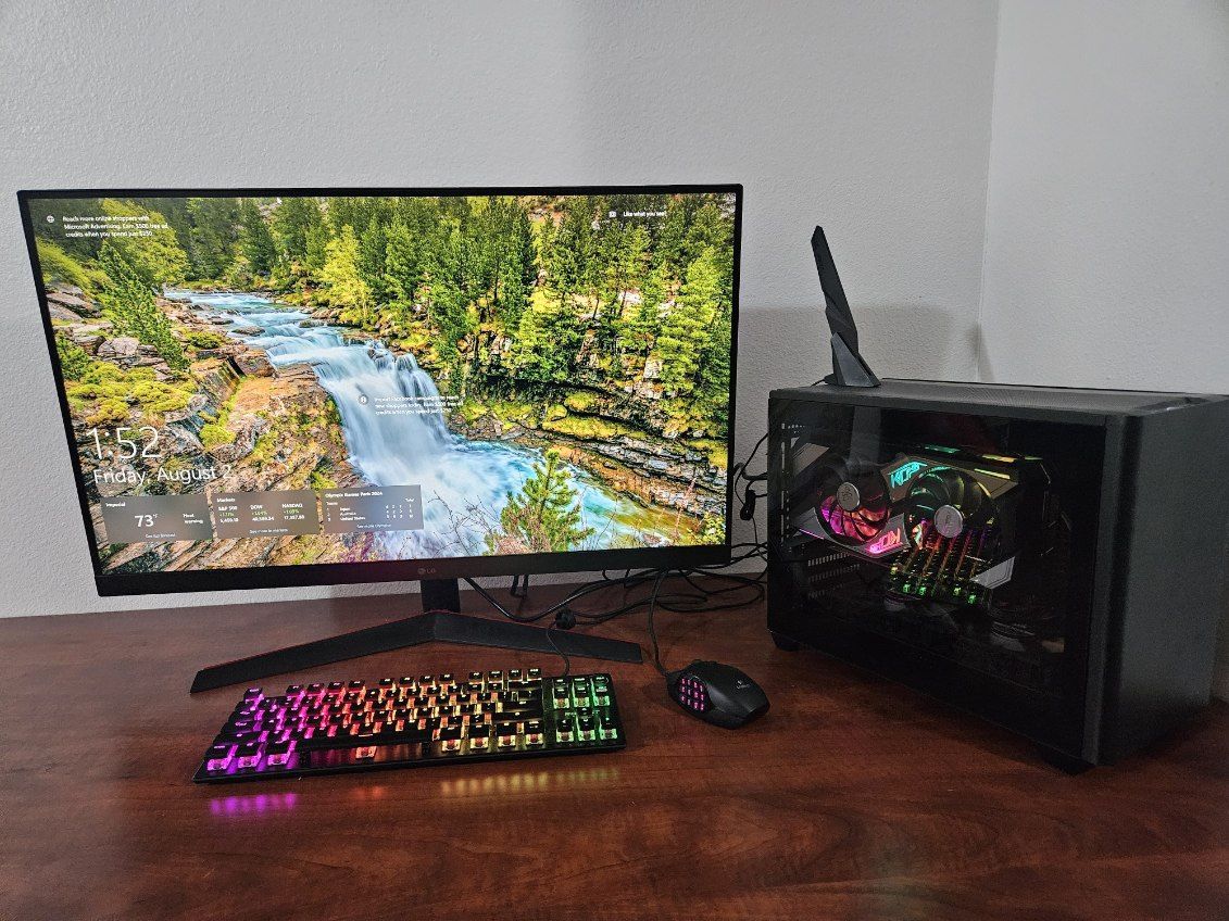 Gaming PC & Monitor