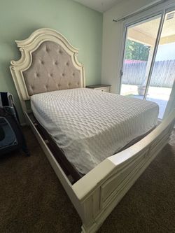 QUEEN BED FRAME ONLY!!!  …(MOVING OUT DEAL!!)