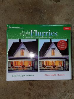 CHELSEA Light Flurries 2482LD - Realistic LED Snow Effect by Chelsea Home Imports