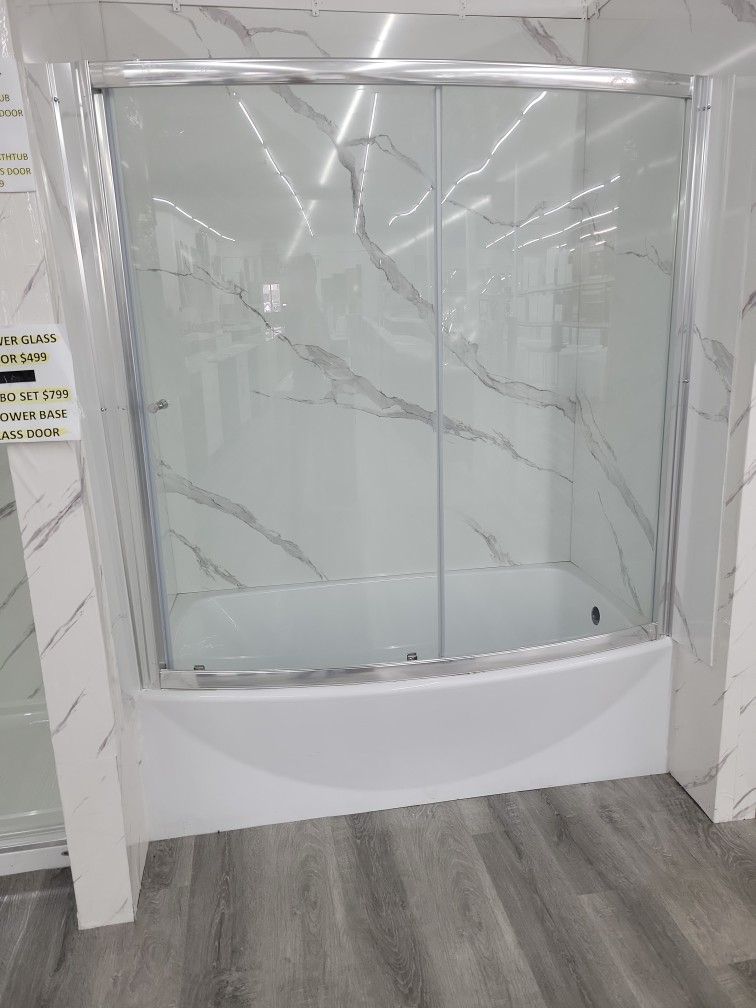 Bathtub Tub Special Included And Glass Door