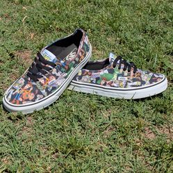 Disney x Vans Toy Story "Woody & Friends" Authentic Sneakers - Men’s 7.5 / Women’s 9