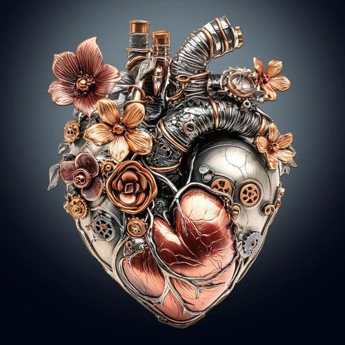 NEW wooden Puzzle - Mechanical Heart