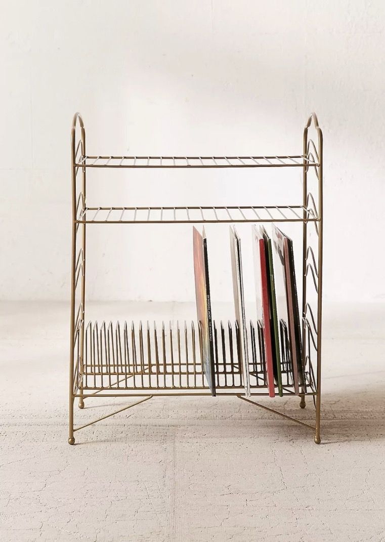 Urban Outfitters Vinyl Record Storage Shelf