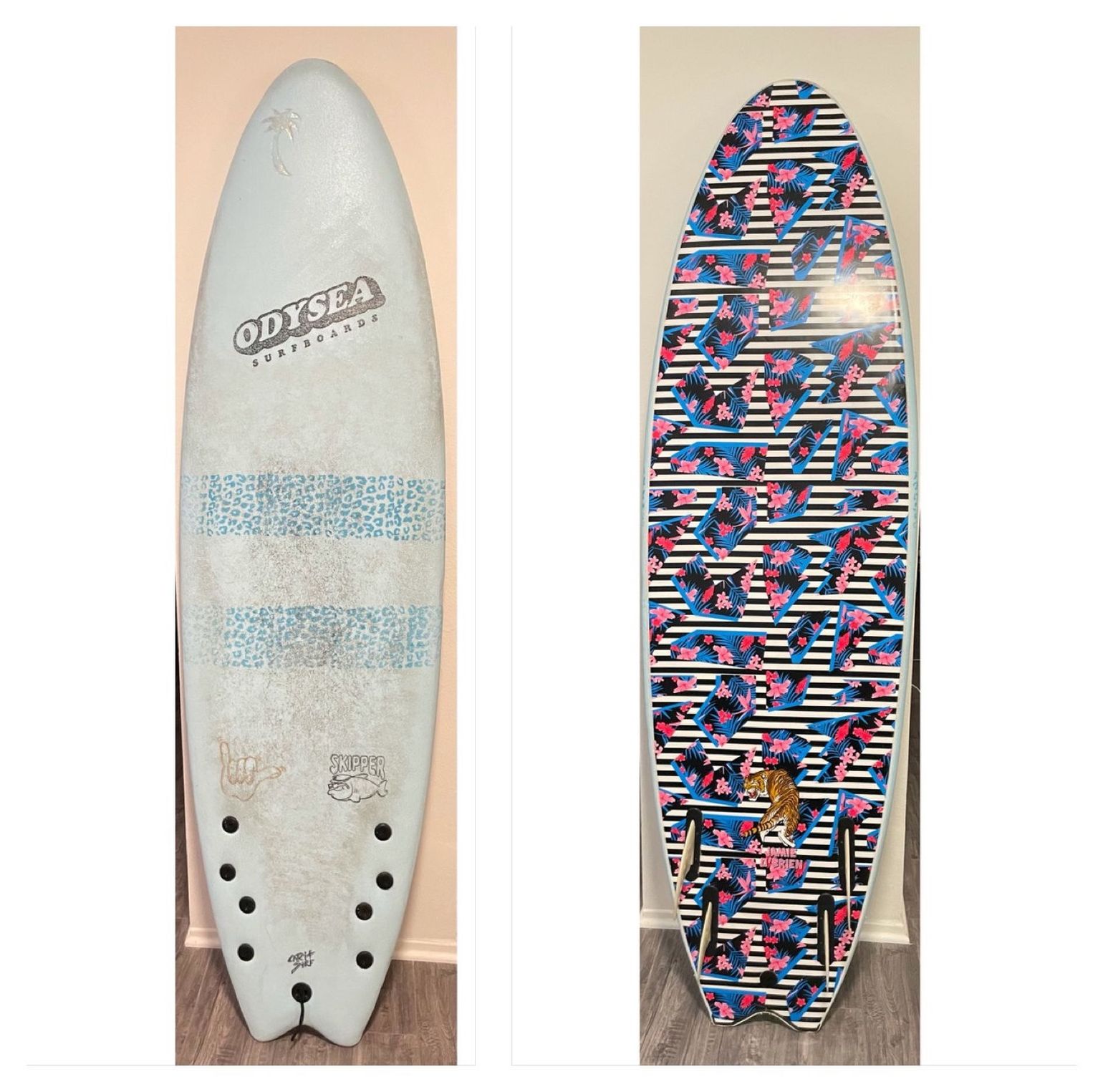 Catchsurf foam surfboard 6’6 w/ sock