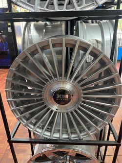 20" 5-Lug XM-611 Silver Brushed Wheels – Shop Now