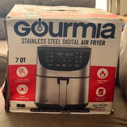 Gourmia 7 Qt Stainless Steel Digital Air Fryer