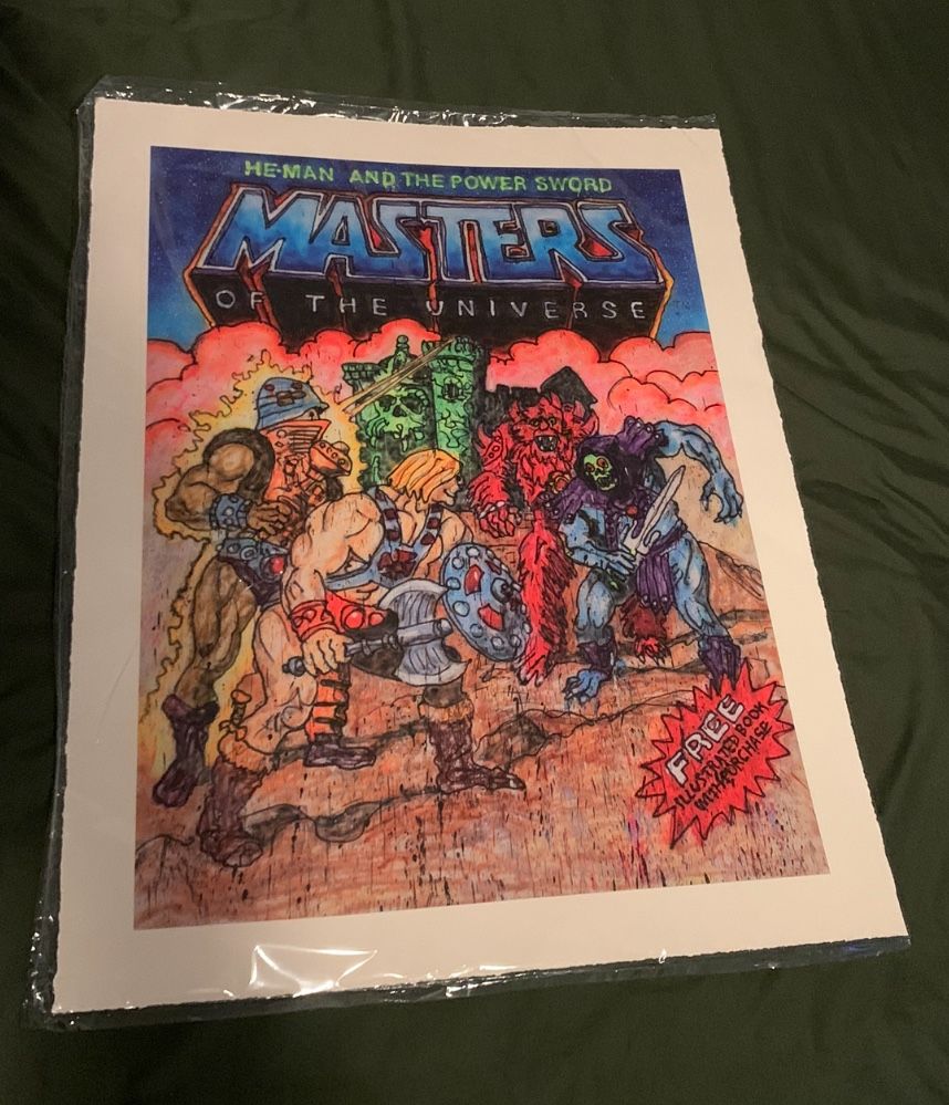 Mattel Creations MADSAKI Masters of the Universe Power Sword Mattel Creations MADSAKI Masters of the Universe Power Sword