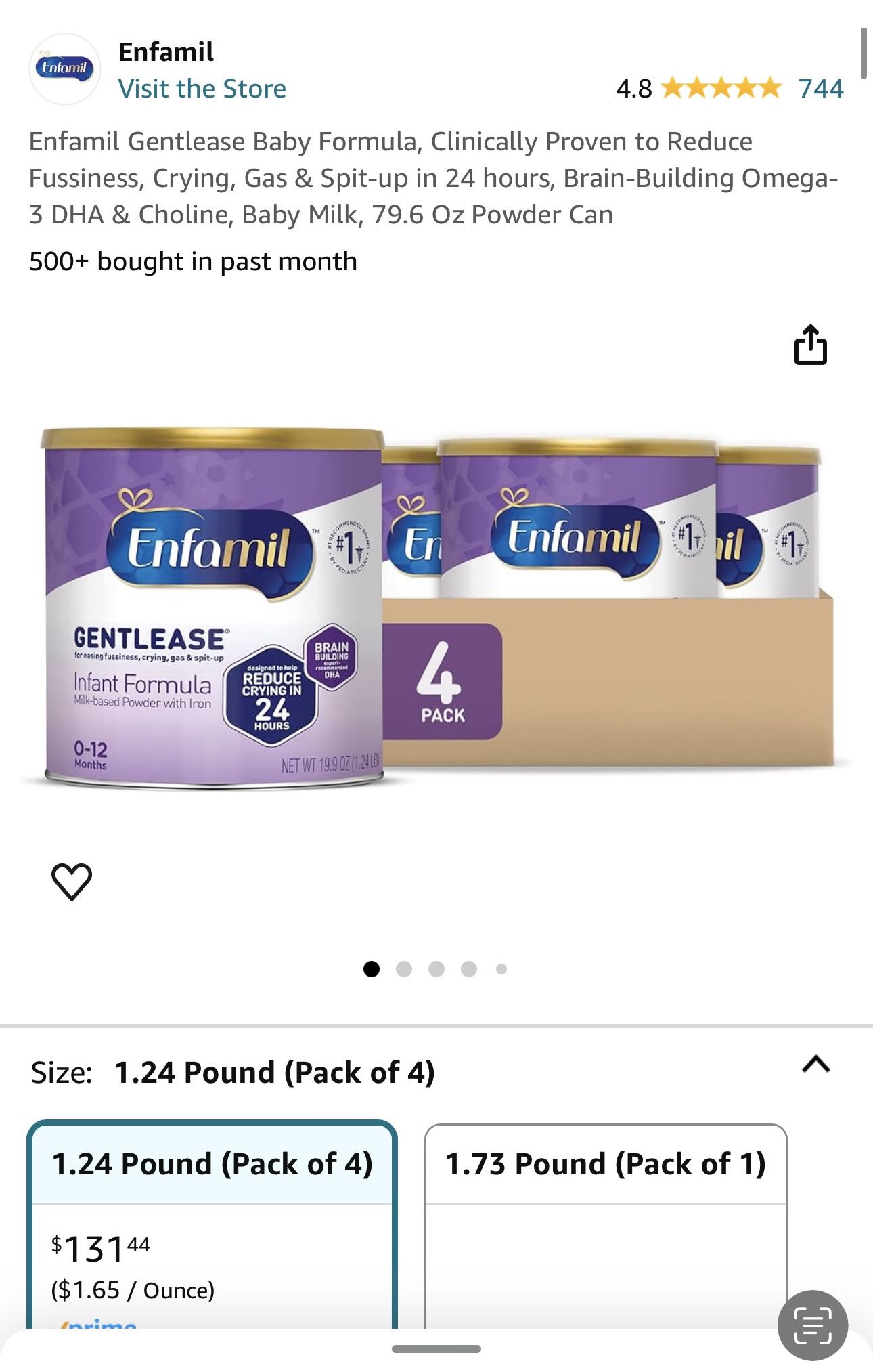 Enfamil Baby Formula
