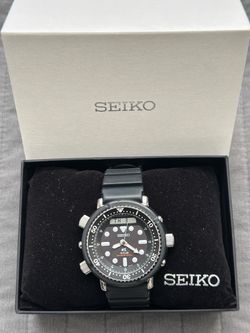 Seiko Prospex "Arnie" SNJ025 Solar Diver – Like New (Box & Papers)