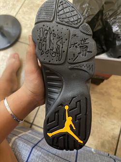 jordan 9 retro dark charcoal university gold