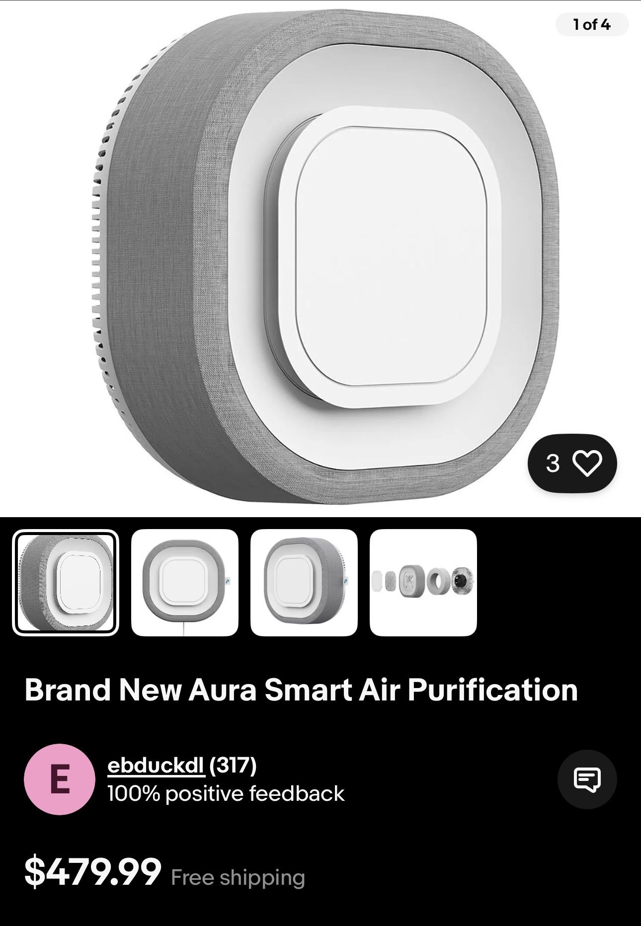 Aura Smart Air purification new in Box