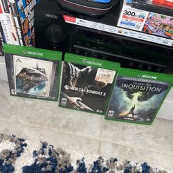 Dragon Age, Mortal Kombat X, Batman Return To Arkham Xbox One