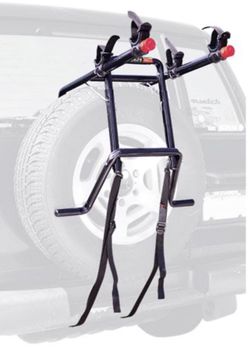 2 deluxe two bike spare tire carrier