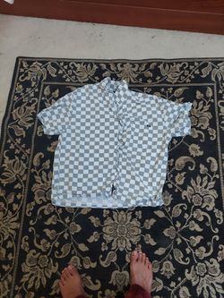 Vans Checkred Button Up Shirt