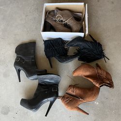 Women’s Boots Size 7.5w - 8w