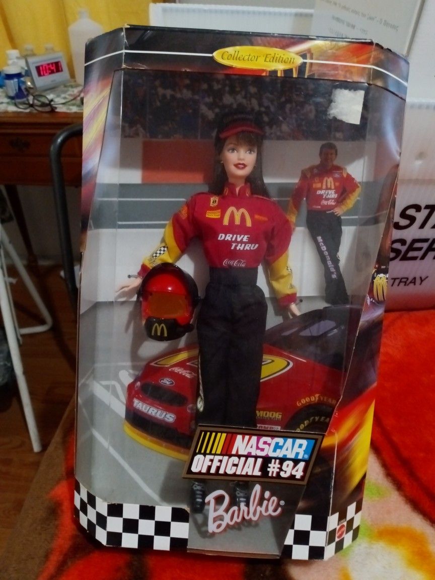 1999 NASCAR Official Number 94 McDonald's Barbie