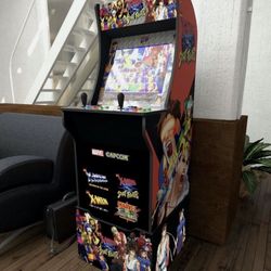X Men vs Street Fighter 1Up Arcade RARE
