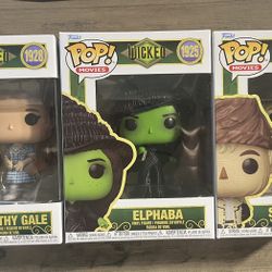 Wicked Funko Pop Dorothy Elphaba Scarecrow