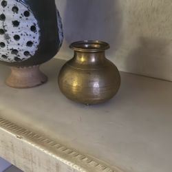 Small Brass Vase