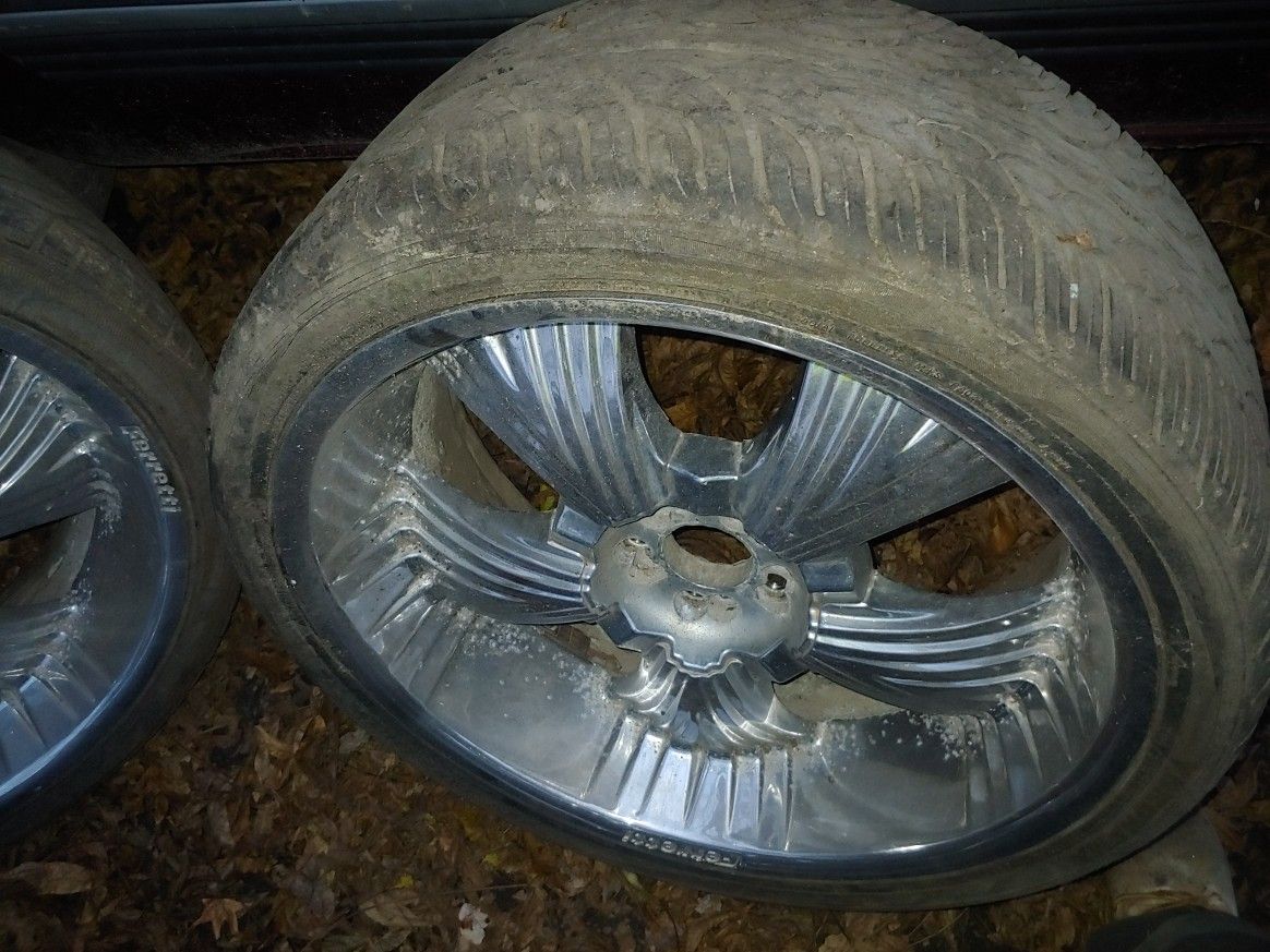 23 inch rims and tires